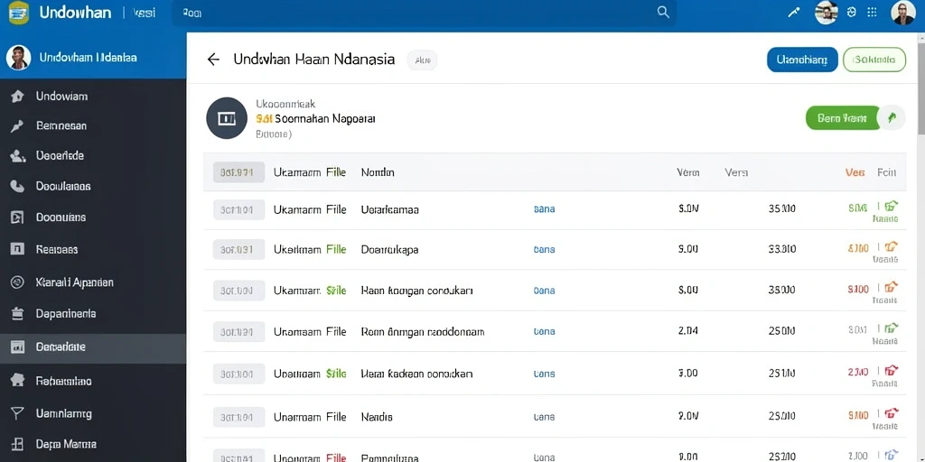 Tampilan antarmuka yang sederhana dan menarik.