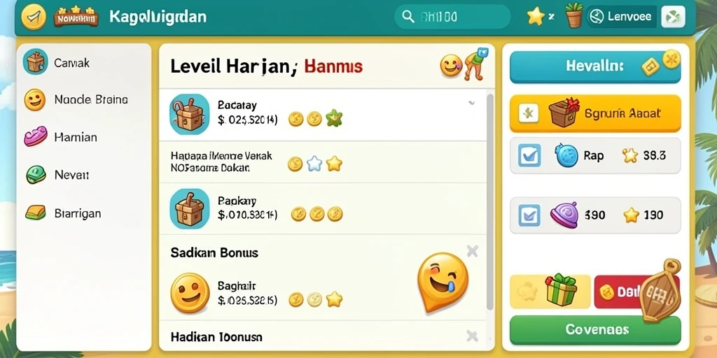 Tampilan utama aplikasi SL888 yang menarik dan intuitif.